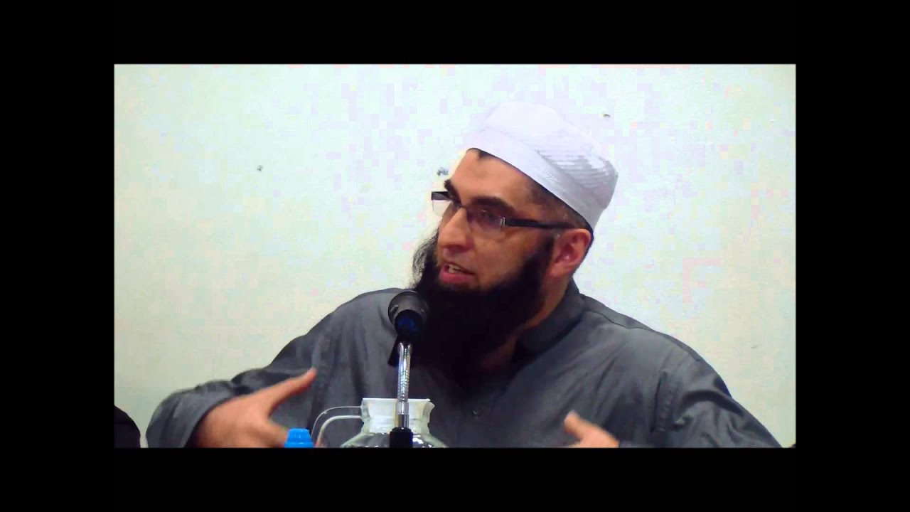 Junaid Jamshed visit to Noor Ul Islam Leyton