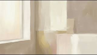 Soft Neutral Abstract Light | Minimalist Idle TV Background | Calm Ambient Visuals