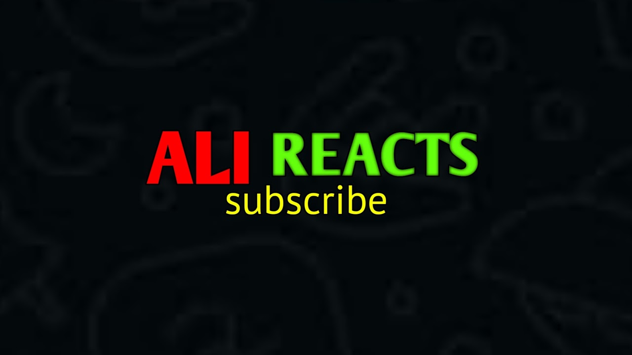 Ali reacts Live Stream - YouTube