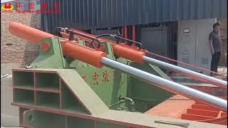 630 Ton Hydraulic Scrap Metal Steel Copper Aluminum Baling Machine