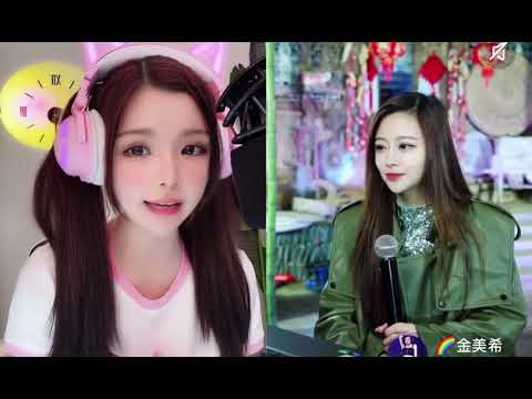 可爱加一开心演唱Dj版《夜色》美女金美希连线欣赏