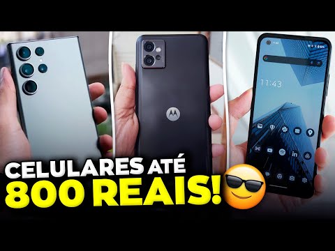 TOP 5 Melhores CELULARES até 800 REAIS (2023) 🔥 Guia Completo de Celulares Custo Benefício