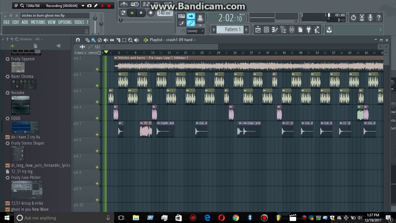 Stitches in burn-fra lippi lippo-ghost mix-dj jorge 3pulca