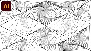 How to Create a Wireframe Background in Adobe Illustrator