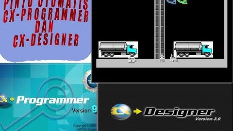 Tutorial Program PLC Pintu Gerbang Otomatis Menggunakan Cx-Programmer dan Cx-Designer