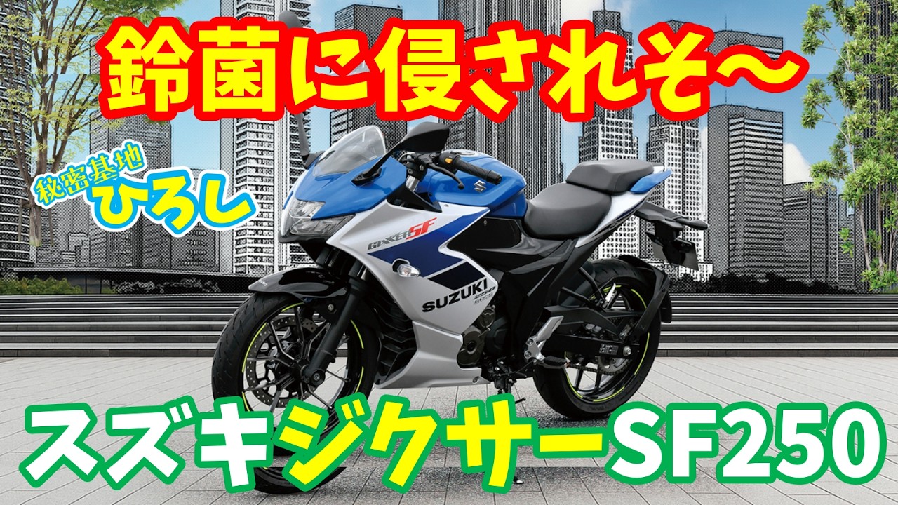 【スズキ ジクサー SF250】鈴菌に侵されそ~!