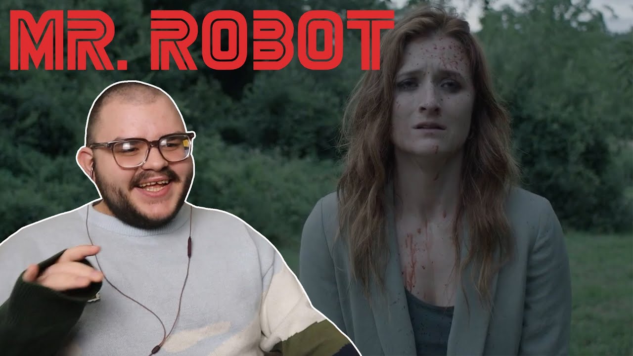 Mr. Robot 3x10 - REACTION - "shutdown -r"