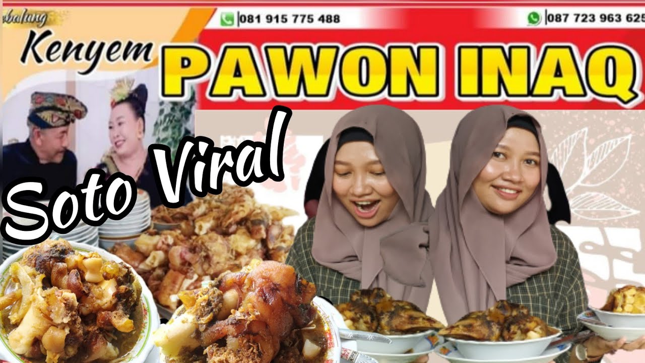 Soto Bebalung Khas Lombok (Soto Viral) | Di Jamin bikin nagih, Maiiiik Gatiiii....!!!