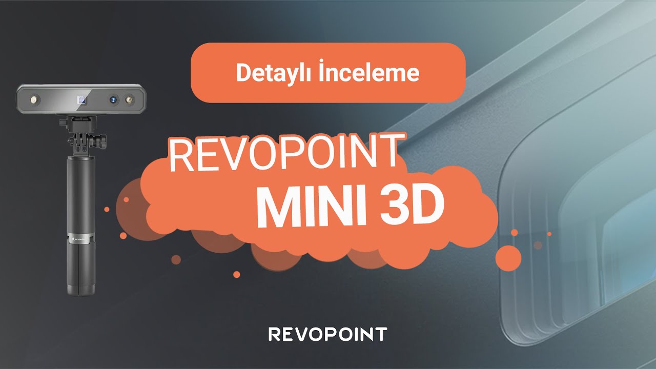 Revopoint Mini 3D Tarayıcı Detaylı İnceleme Videosu - YouTube
