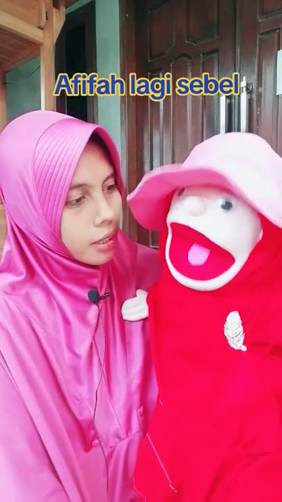 video lucu boneka afifah lagi sebel #lucu #funny #comedy #shorts #viral
