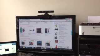 Kinect mouse simulation control(Google chrome)