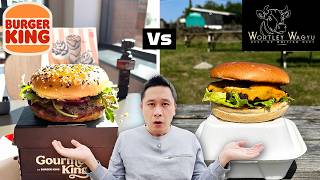 Wagyu Burger Battle - Burger King vs UK Farm - who wins