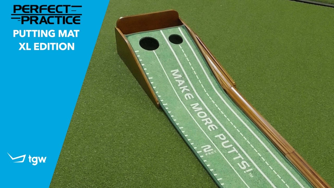 Perfect Practice Putting Mat XL Edition Review by TGW YouTube