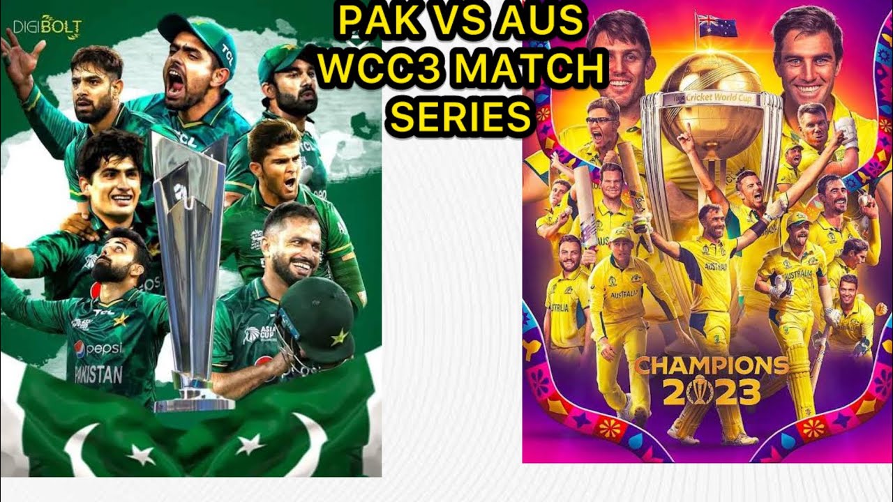 PAK VS AUS MATCH SERIES!