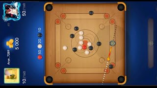 online carrom board game || carrom pool || Android/ iOS game || कैरम बोर्ड गेम || carrom board khela screenshot 5
