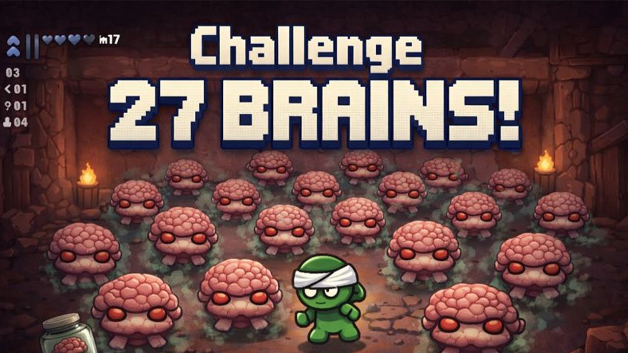 CHALLENGE #27 BRAINS! The Binding of Isaac: Repentance+