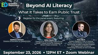 Beyond AI Literacy: What It Takes to Earn Public Trust