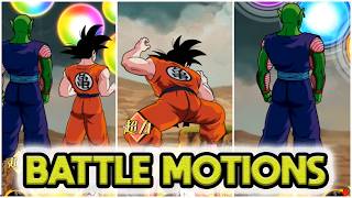 New Goku & Piccolo, Goku, Piccolo Battle Motions Dragon Ball Z Dokkan Battle