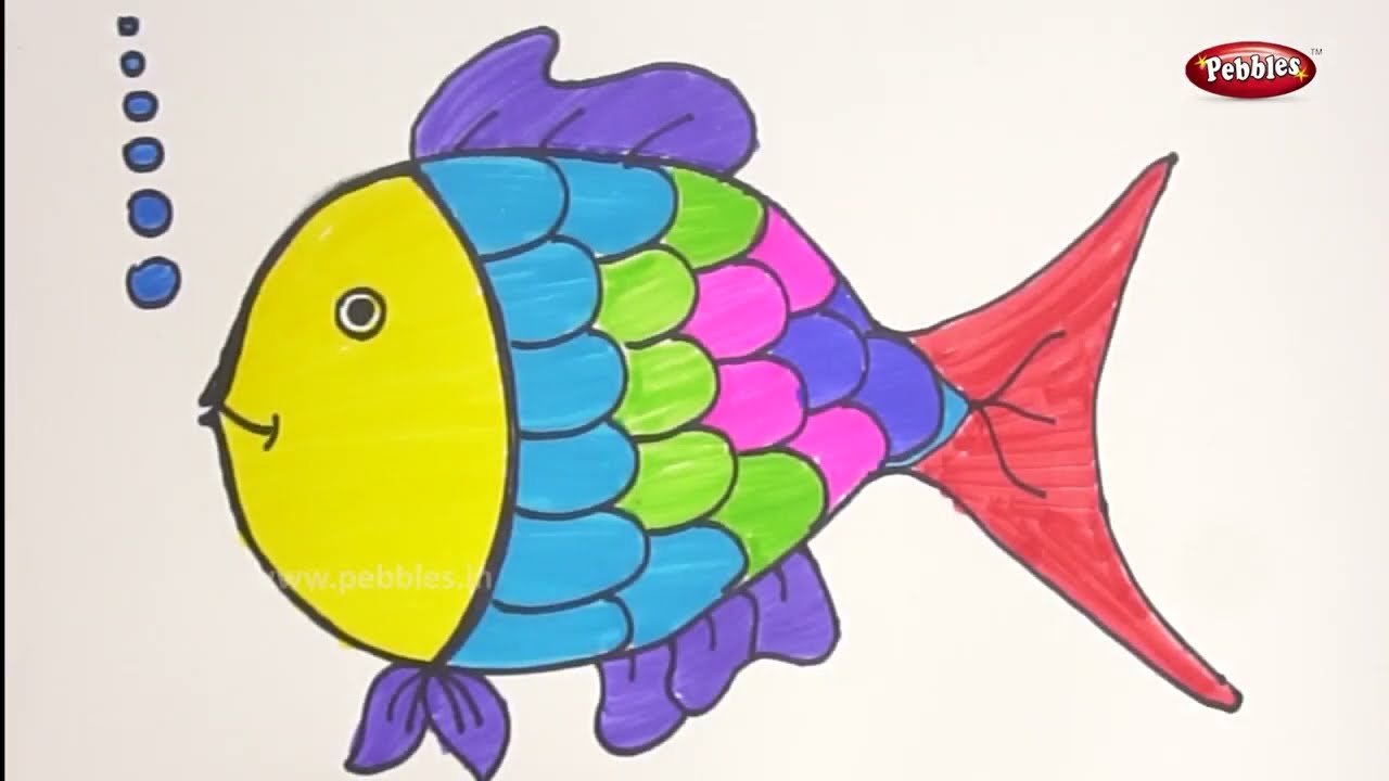 How to Draw a Fish - 17 Step by Step Tutorials for Your Bujo