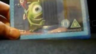 Monsters, Inc. Blu- Ray Unboxing