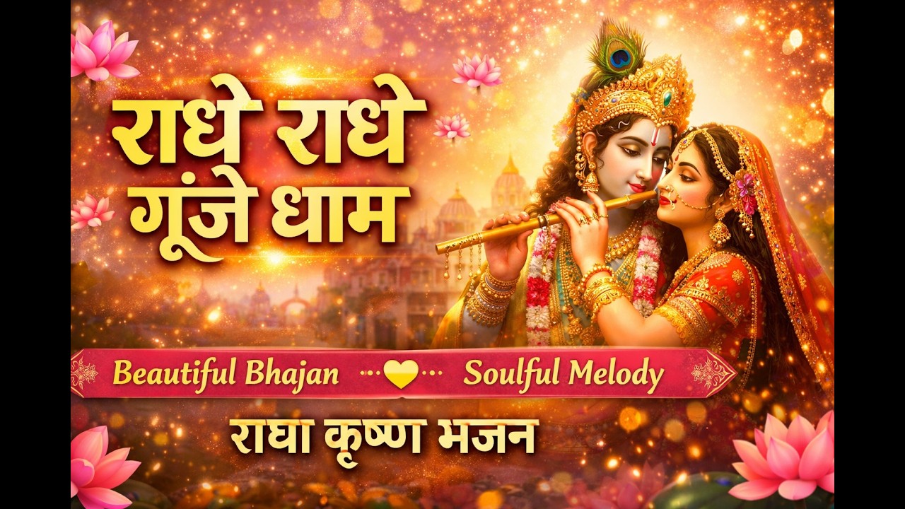 राधे राधे गूँजे धाम 🙏 | Latest Radha Krishna Bhajan | Peaceful Devotional Song 2026 #bhajan #radha