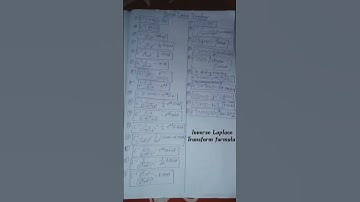 INVERSE LAPLACE TRANSFORM FORMULA