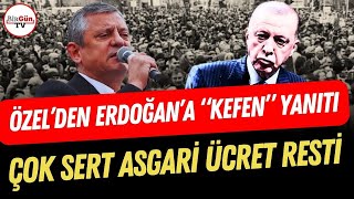 Özgür Özelden Erdoğana Çok Sert Kefen Yanıtı \