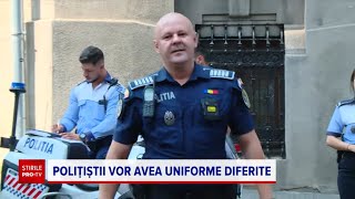 Poliția Română se înnoiește. Uniformele vechi de 20 de ani vor fi înlocuite cu unele noi