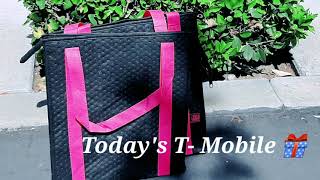 Free Insulated tote bag| Today's T- mobile Tuesday's vlog(incase if you forget)🙂💜 screenshot 4