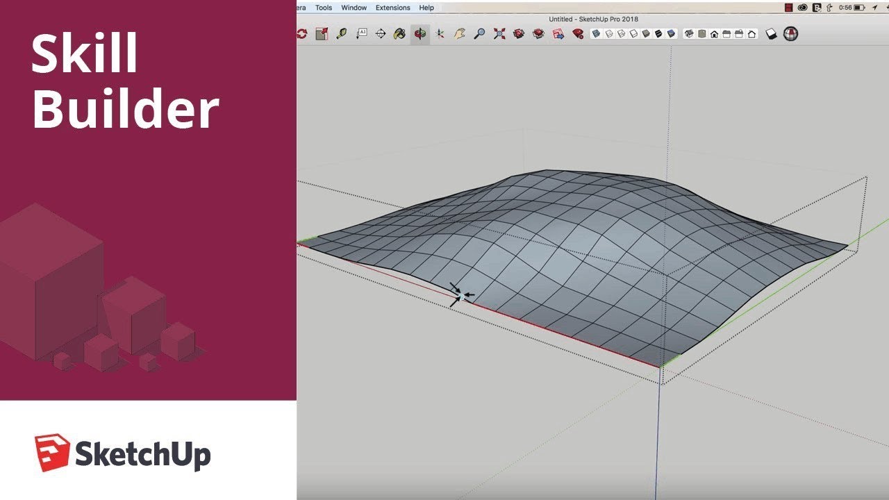3ds SketchUp Skill Builder: Modeling a Bag of Chips in SketchUp