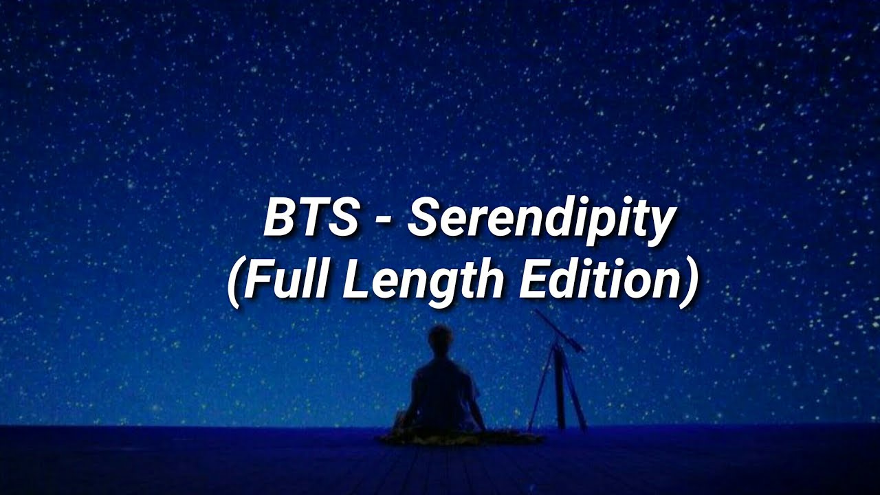 Bts Serendipity Full Length | Serendipity (Full Length Edition) (Full ...