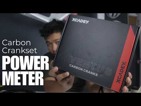 Xcadey Ventus Carbon Crankset With Power Meter Unboxing And First Impressions