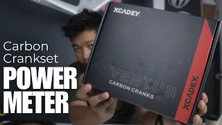 Xcadey Ventus Carbon Crankset With Power Meter Unboxing And First Impressions