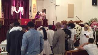 Home Going Service for our Sister Ayesha “YaYa” Leila Hopwah