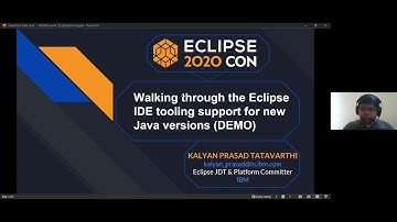 Walking through the Eclipse IDE tooling support for new Java versions