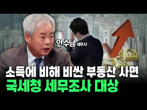 소득에 비해 비싼 부동산 취득시 국세청 <strong>세무조사</strong> 대상 #부동산 #<strong>세무조사</strong> #국세청