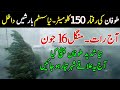Next 07 days Weather Report|Pre Monsoon Rains⛈️, GustyWinds Expected|Pakistan Weather update,16 June
