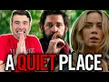 WATCHING A QUIET PLACE FOR THE FIRST TIME!! A Quiet Place Movie Reaction (2018)