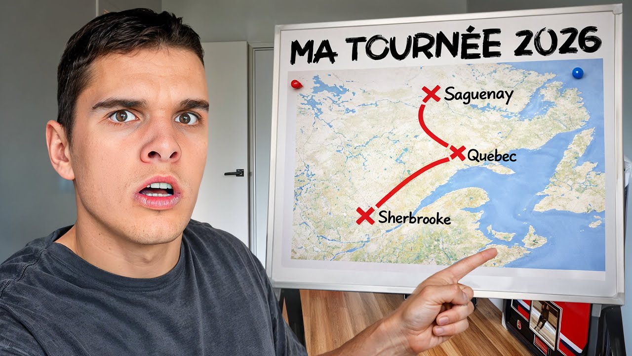 JE FAIS LA TOURNÉE DES ARÉNAS DU QUÉBEC