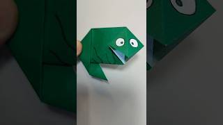 Como Fazer Camaleão Super Fácil de Origami [How to Make a Super Easy Origami Chameleon]