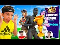 13 Year Old Carries Older Brothers In Trio Fortnite Arena! (Mini Mamba)