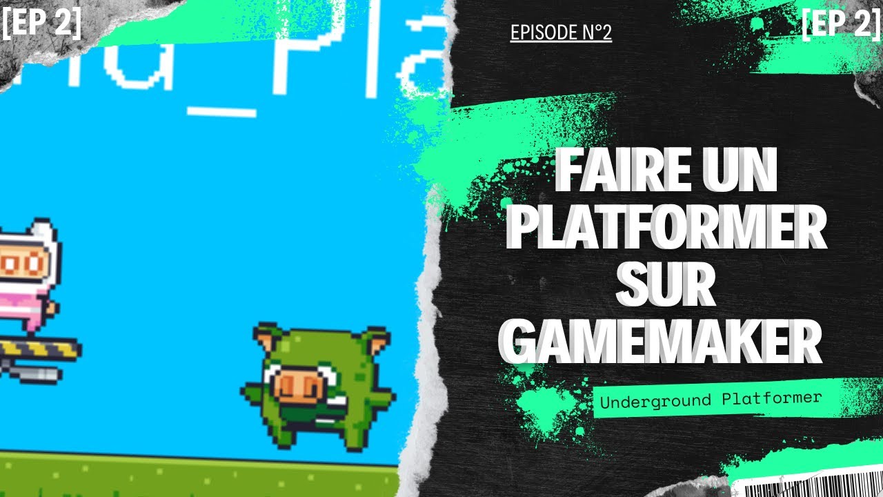 [EP 2] : Faire un Platformer sur GameMaker : La chute du Joueur - YouTube