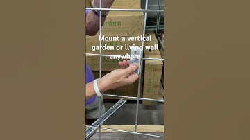 Mounting Vertical Gardens #verticalgardening #gardening