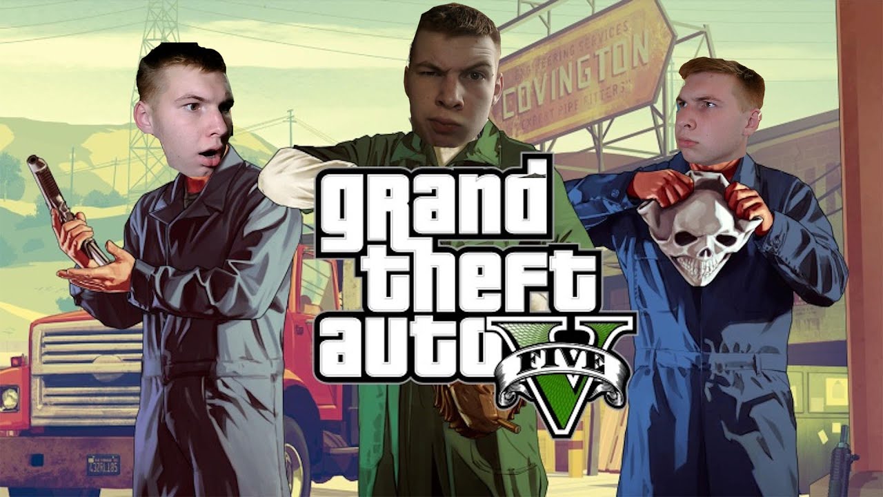 НАЧИНАЕМ ГТА 5!!! СТАНОВИМСЯ НАСТОЯЩИМИ ГЭНГСТОРАМИ! #1