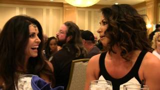 The CAC table of Christopher Daniels and Lisa Marie Varon