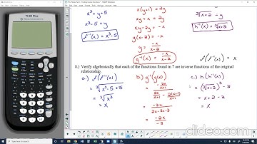 FO.2 Notes Part 3 - Finding Inverse Functions