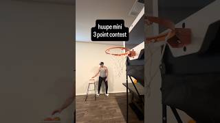huupe mini 3 point contest 🏀🎯 #basketball #ballislife #bball #sports #shorts #fyp