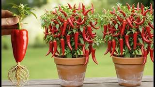 I Tried This on My Chili Plant… Now It Won’t Stop Producing 🌶️🔥