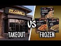 PF Chang's Frozen VERSUS PF Chang's Takeout