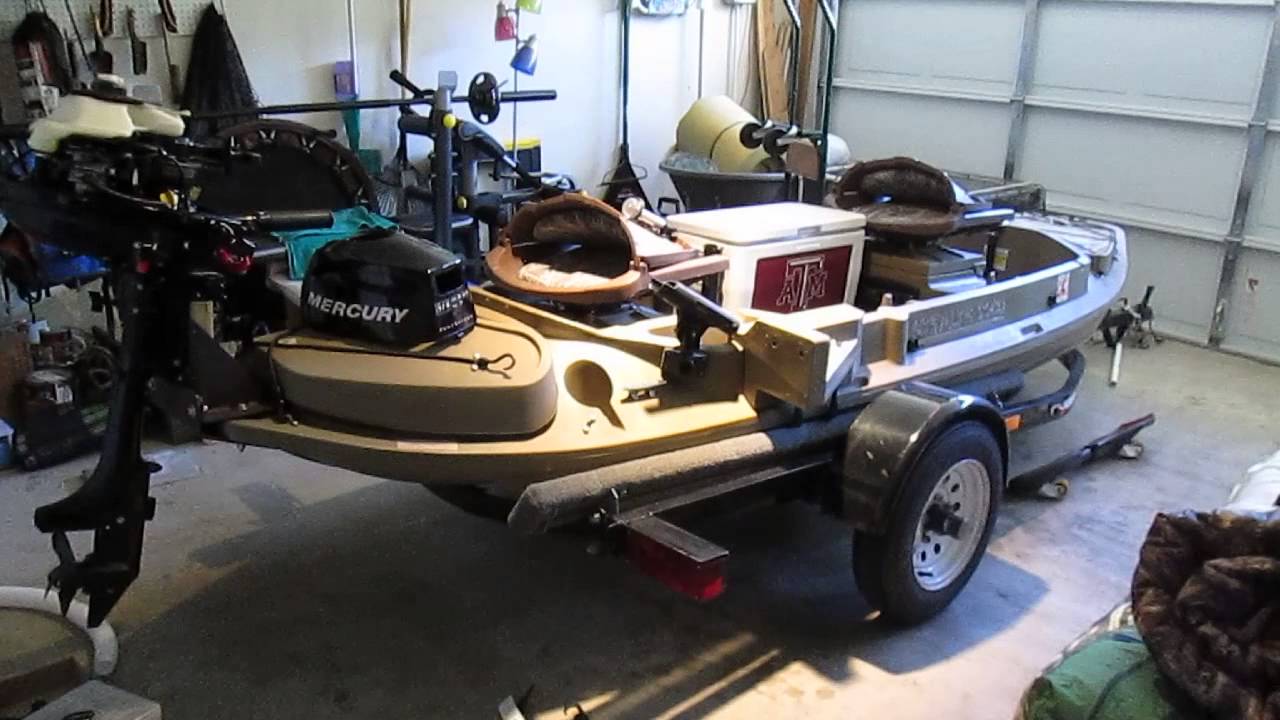12 foot Kayak/ Canoe Hybrid - YouTube